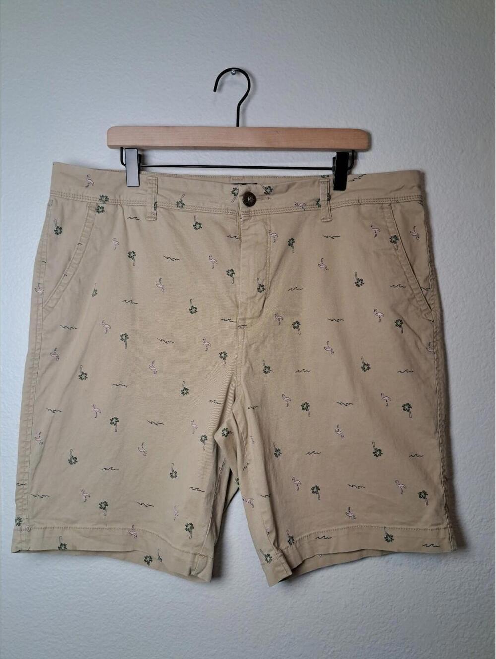 Aeropostale Men's Stretch Classic Chino Shorts Size 38